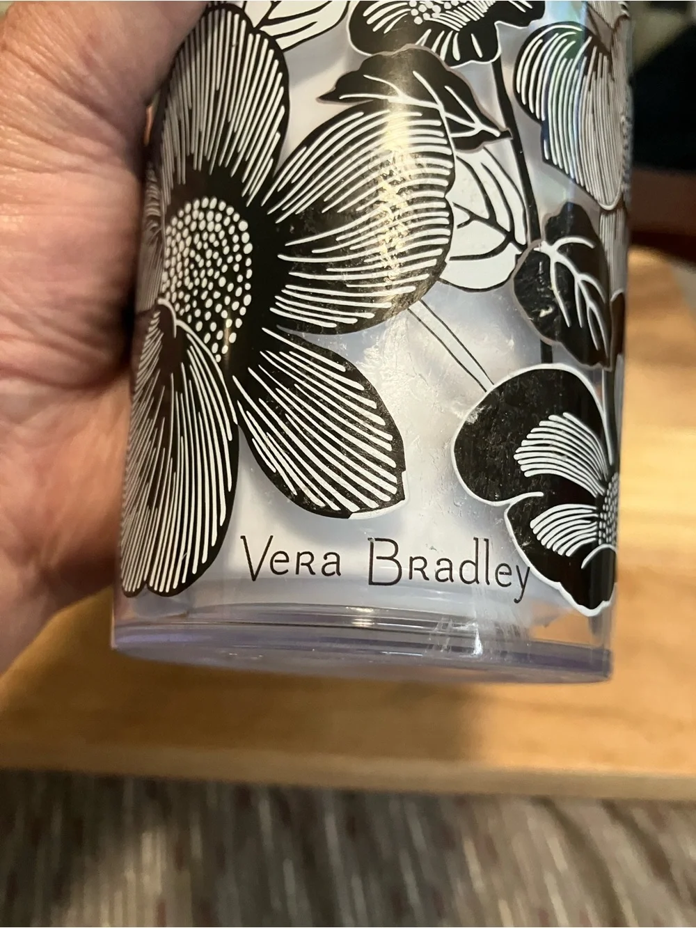 Vera Bradley Acrylic Double Wall Travel Tumbler
